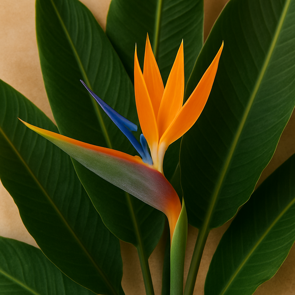 Birds of Paradise candle and diffuser with tropical flower – Zenvi Boutique