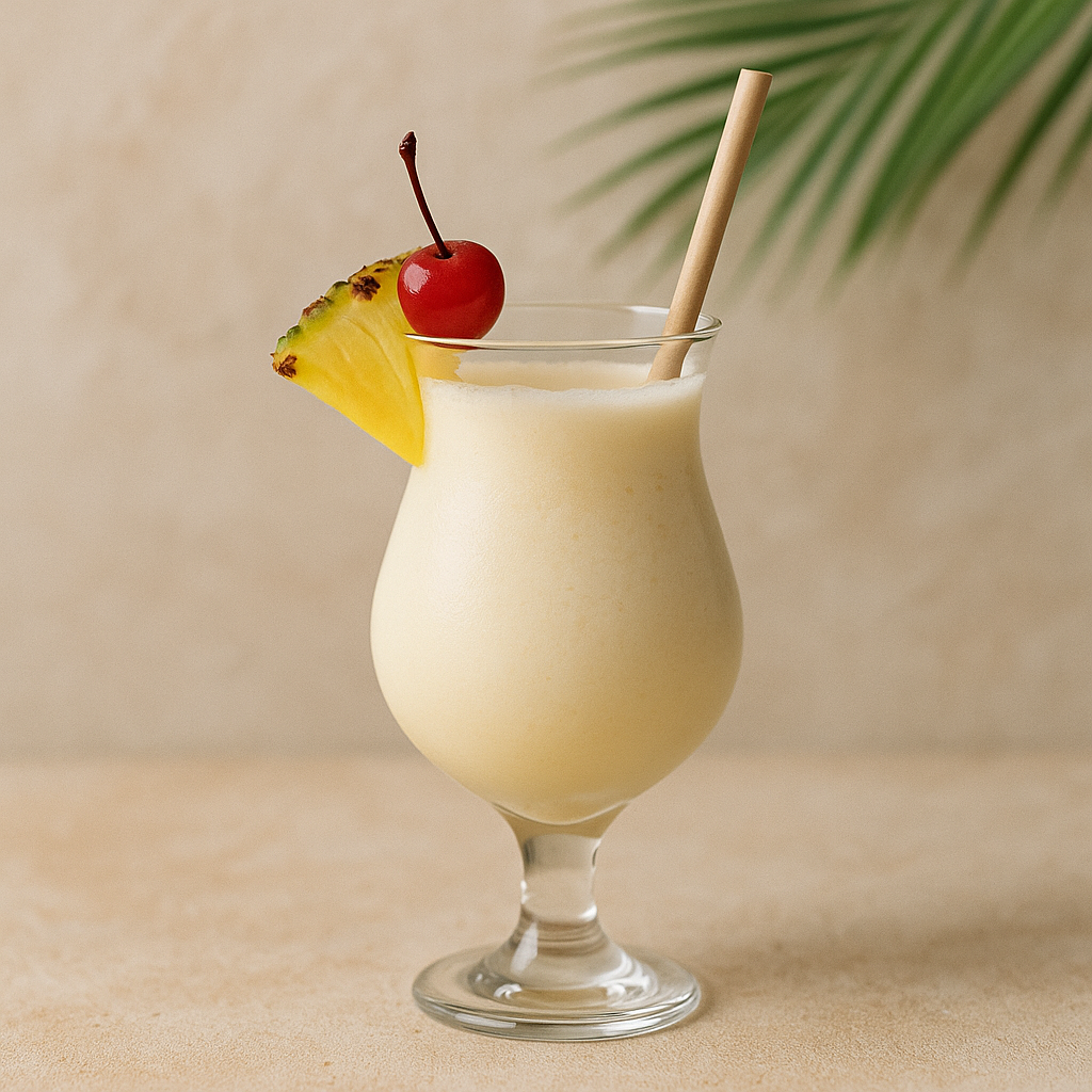 Pina Colada candle with coconut & pineapple styling – Zenvi Boutique